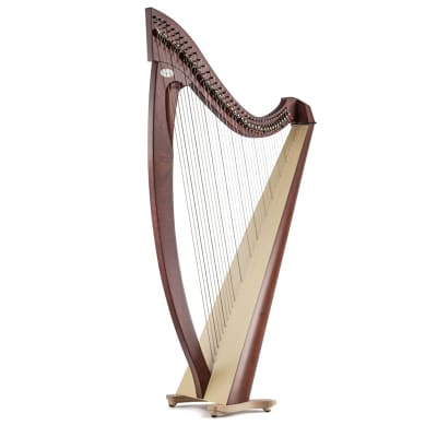 Salvi Titan Student Lever Harp Mahogany for sale