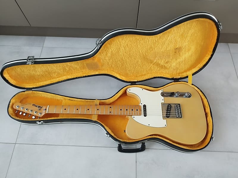 Rare Vintage Hisonus Telecaster 1970s - Japan - cream with HardCase