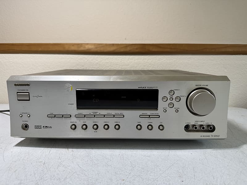 Onkyo TX-SR502 Receiver HiFi Stereo 6.1 Channel Home Theater Vintage Audio AVR  			