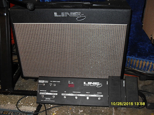 Line 6 Flextone 2 2012 black (with Foot Pedal) image 1