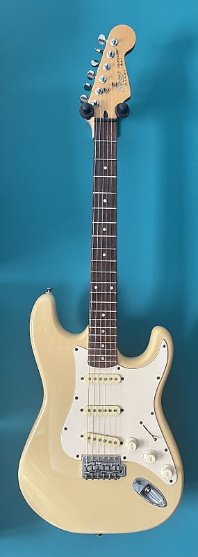 Fender Squier Mik Stratocaster 1990 Cream Reverb