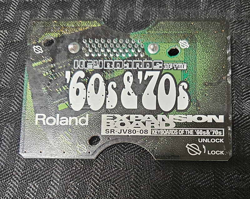 Roland SR-JV80-08 60's & 70's keyboards Exp. Board