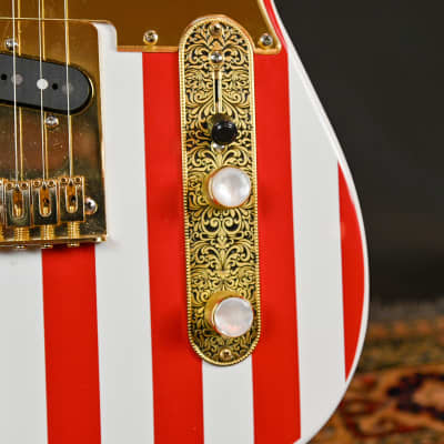 American Flag Telecaster Style Body with Licensed Fender Neck by Mighty Mite USA image 7