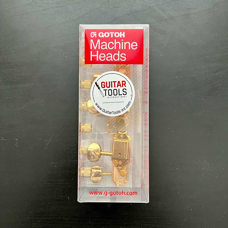 Gotoh Deluxe 3 Per Side Tuners SD9005M 20332GX Gold Reverb