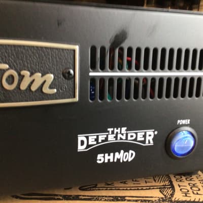 Kustom Defender 5H MOD All Tube Guitar Amp Box Paperwork Etc. Mint 2021 Black image 17