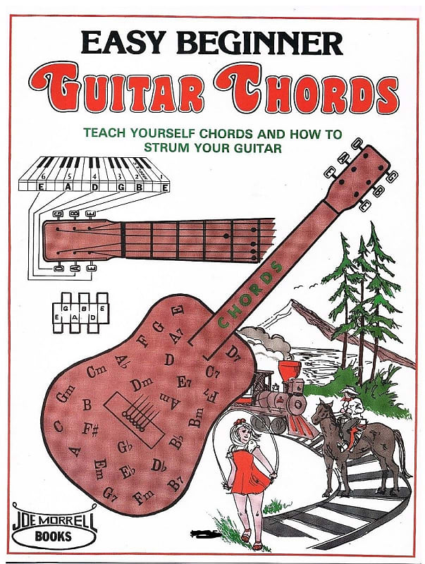 Morrell Books Easy Beginner Guitar Chords Instruction Book Reverb