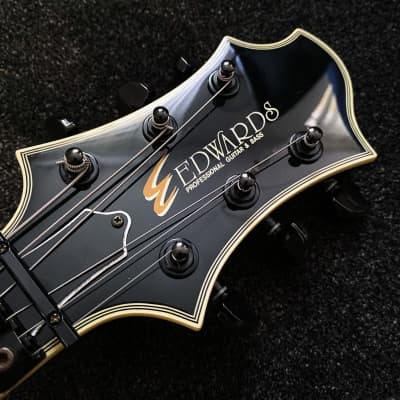 EDWARDS エクリプス ESP USA Eclipse - Blood Splatter - Eddie's Guitars