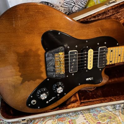 Ovation Viper Vintage Electric Guitar w Added Pickup + Case image 2