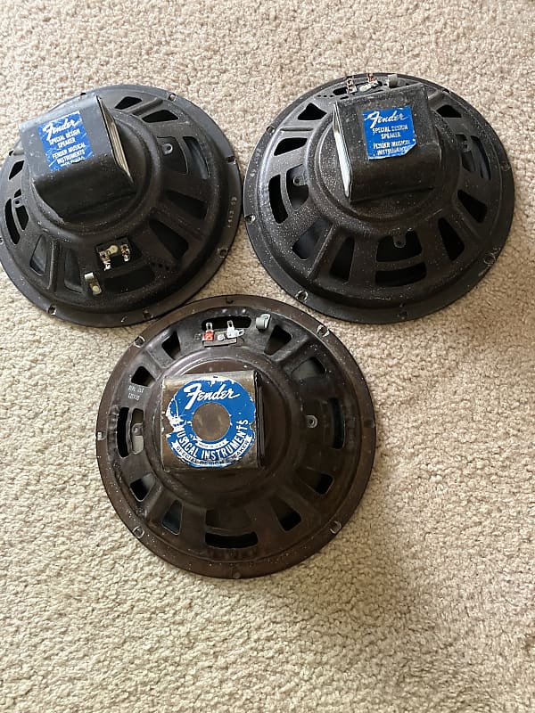 CTS 10 Inch Alnico Speakers 1977 Reverb