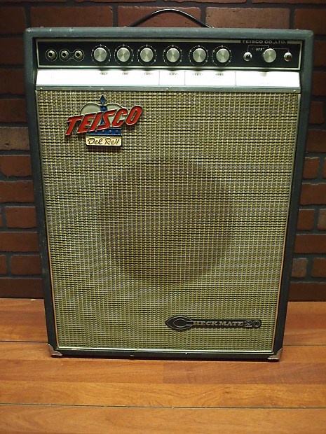 1966 Teisco Del Rey Checkmate 20 Amplifier image 1