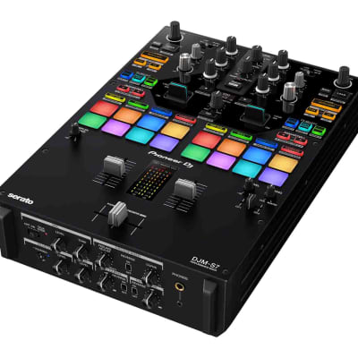 Open Box: Pioneer DJ DJM-S7 Scratch-Style 2-Channel Performance DJ Mixer - Black image 1