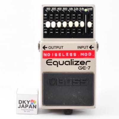 Boss GE-7 Modified Noiseless Equalizer PSA Guitar Effects Pedal Made in  Taiwan 2007 Used From Japan #VV94036 | Reverb