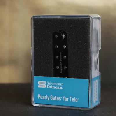 Seymour Duncan Pearly Gates Bridge Tele Humbucker Pickup - Black with Logo