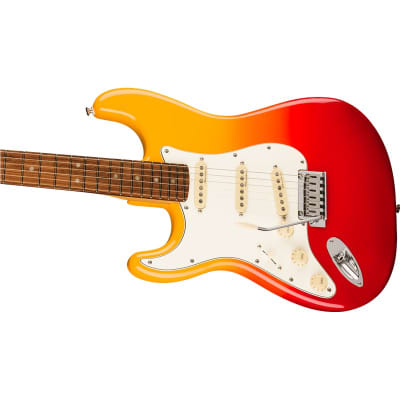 Fender Player Plus Stratocaster, Maple Neck, Tequila Sunrise, Left Handed image 5