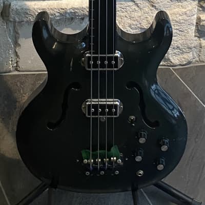 Hohner Bartell Fretless Bass 1960's  - Dark Green for sale