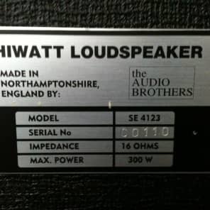 Hiwatt SE4123 4x12 Electric Guitar Speaker Cabinet image 6