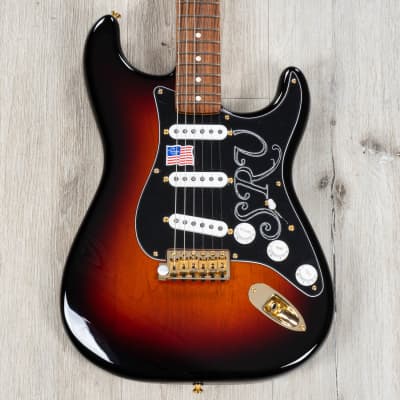 Fender Stevie Ray Vaughan Stratocaster Guitar, Pau Ferro Fretboard, 3-Color Sunburst image 1