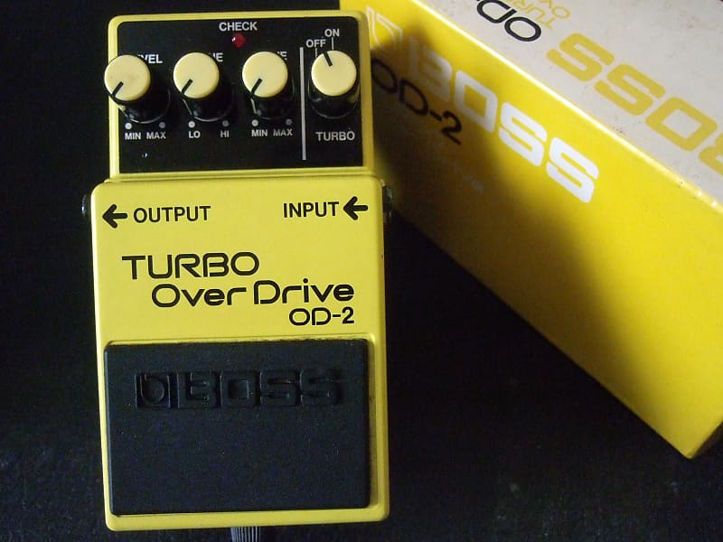 Boss OD-2 Turbo Overdrive | Reverb