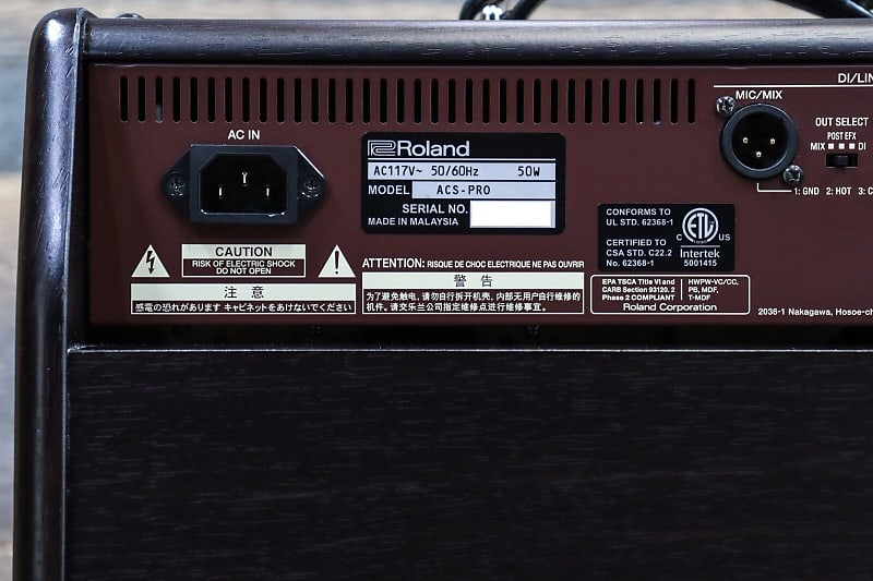 Boss ACS-PRO Acoustic Singer Pro 120w 1x8 Guitar Combo