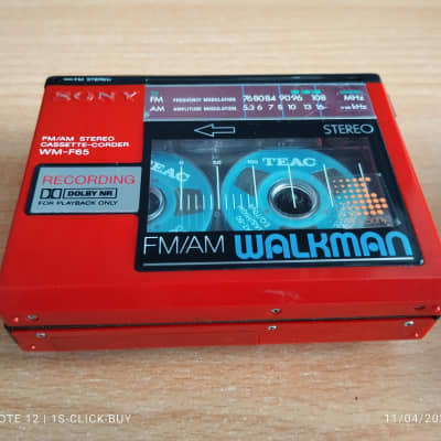 SONY WM-F65 ウォークマン レッド Sony WM-F65 ▷ Walkman.land