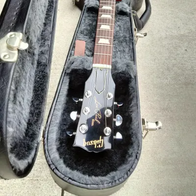 2012 Gibson Studio Deluxe 50s Neck Vintage Burst OHSC image 3