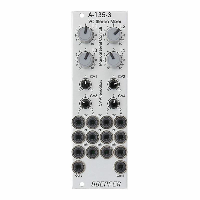 Doepfer A-135-3 - Voltage Controlled Stereo Mixer [Three Wave Music] image 1