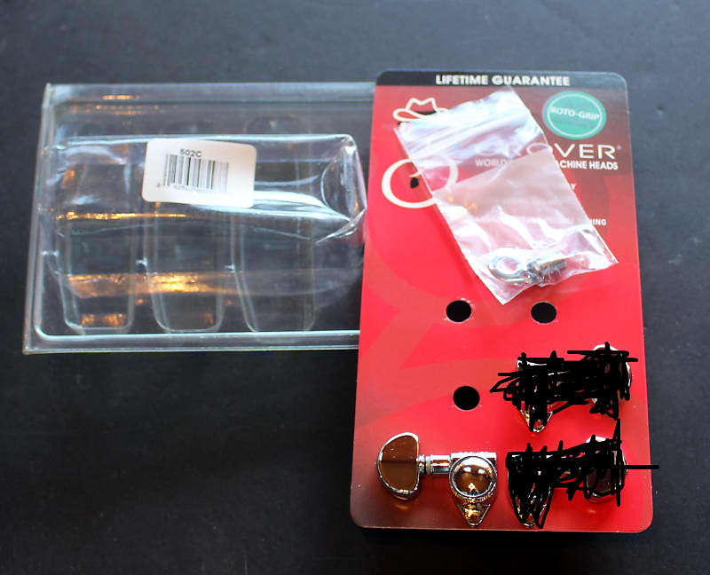Grover 502C single replacement tuning machine head for G, B, Reverb