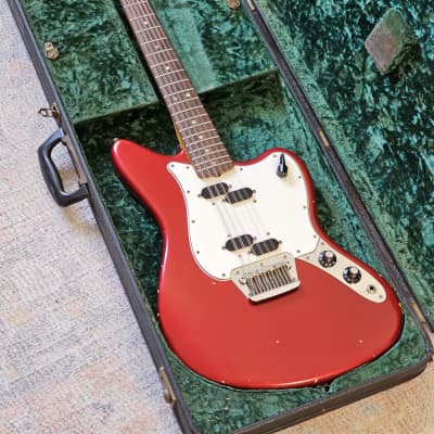 Vintage Fender Electric XII 1966 Candy Apple Red w Stamford Case image 16