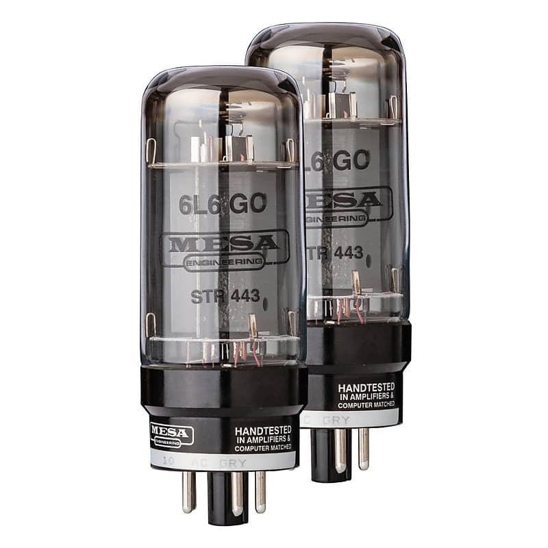 Mesa Boogie 6L6 GC STR 445 Power Tubes (Matched Pair) | Reverb Canada