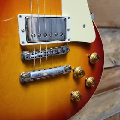 Gibson USA Custom 1958 Les Paul Standard R8 - Washed Cherry w/ Hard Case image 11