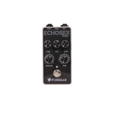 Reverb.com listing, price, conditions, and images for foxgear-echosex-baby-delay