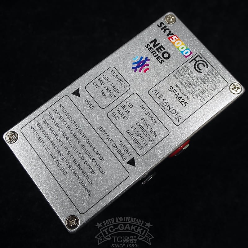 2010's Alexander Pedals SKY5000 + NEO FOOT SWITCH | Reverb