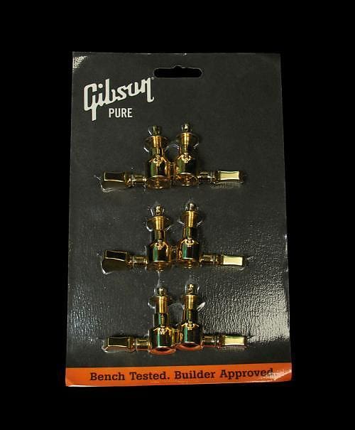 Gibson Modern Tuning Machines with Metal Buttons Gold image 1