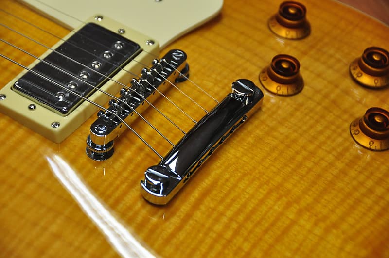 Tokai ALS55 Maple Top Honey Burst