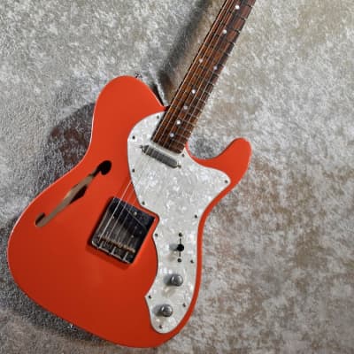 Fender Jim Adkins JA-90 Telecaster Thinline Electric Guitar, Maple
