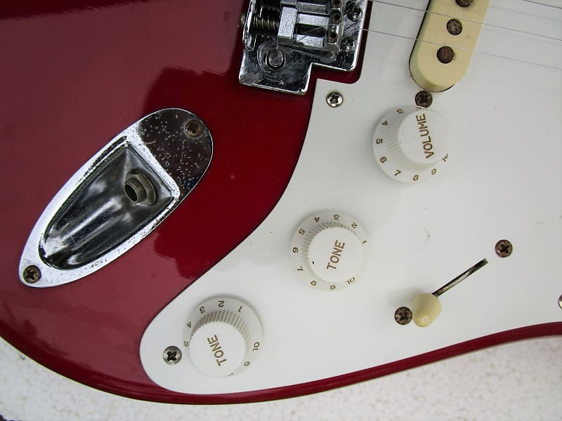 Fresher Straighter Guitar, 1980's, Japan, Dakota Red Finish Fresher Straighter Guitar, 1980's, Japan, Dakota Red Finish