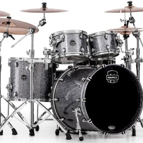 Mapex Saturn IV 4-Piece Shell Kit in Granite Sparkle image 3