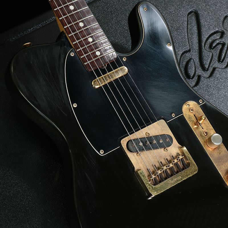 FENDER USA Collectors Edition Black and Gold Telecaster 1982 Vintage [SN CE  10948] (05/14) | Reverb