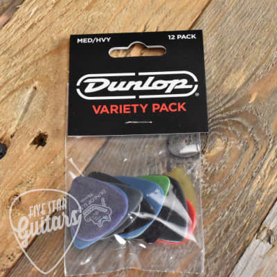 Dunlop Picks Variety Pack - Medium/Heavy 12pk image 2