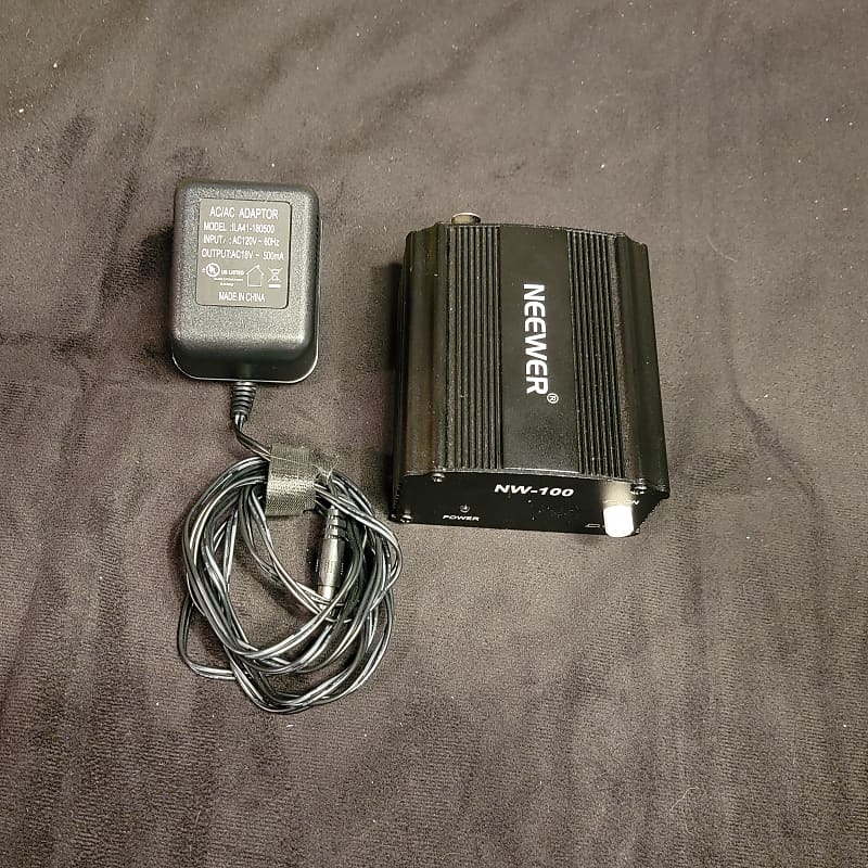 Neewer NW100 Phantom Power Supply Reverb