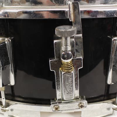 NewSound Snare Drum 8 lug 14" x 5" 1980's Black with Case image 9