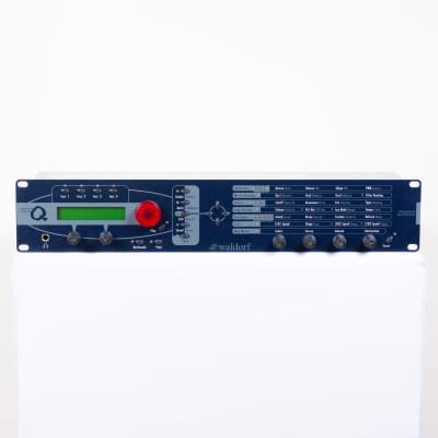 Re-Capped Waldorf Micro Q Rackmount Synthesizer 1999 - 2011 - Blue