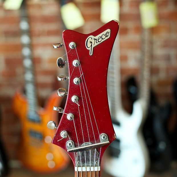 Greco GE-2 1960's Vintage Japanese Electric Guitar w/ Case