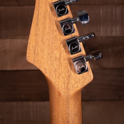 Fender American Acoustasonic Strat, Ebony Fingerboard, Dakota Red - Blem image 10