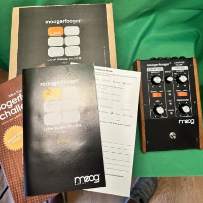 Moog Moogerfooger MF-101 Low Pass Filter | Reverb