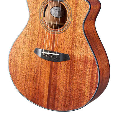 Breedlove Wildwood Concert Satin CE African Mahogany-African Mahogany, Acoustic-Electric image 3