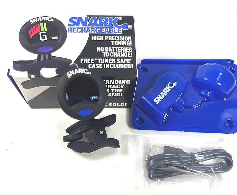 Snark Rechargeable Clip-On Tuner High Precision Tuning No