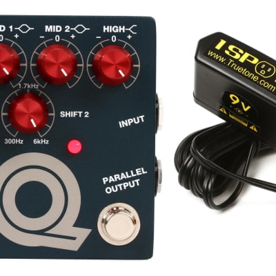 Tech 21 Q-Strip EQ and Preamp Pedal Bundle with Truetone 1 SPOT