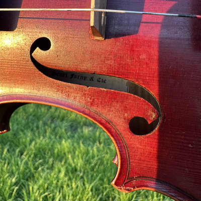 French Henri Farny Paris, France 1908 Violin 4/4 *Watch Video! image 7