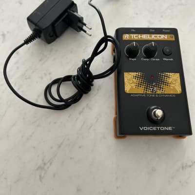 TC-Helicon T1 アダプティブトーンプロセッサー Amazon.com: TC Helicon VOICETONE T1 Single-Button Stompbox